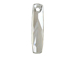 Crystal Silver Shade - 20mm Swarovski  Column Pendant
