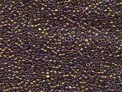 50 gram   METTALIC LT BRONZE IRIS Delica Seed Beads11/0