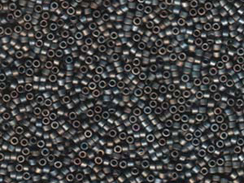 50 gram   MATT METTALIC SILVER GREY  Delica Seed Beads11/0