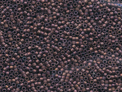50 gram   MATTE Metallic Copper  Delica Seed Beads11/0
