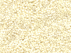 50 gram   MATTE CREAM   Delica Seed Beads11/0