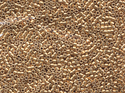 50 gram   GALVANIZED YEL.GOLD  Delica Seed Beads11/0