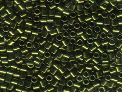 50 gram  Metallic OLIVE  Delica Seed Beads8/0