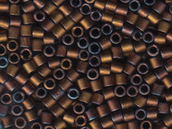 50 gram Matte Metallic Copper  Delica Seed Beads8/0