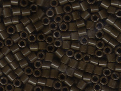 50 gram Opaque Chocolate Brown  Delica Seed Beads8/0