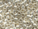 50 gram   GALVANIZED SILVER Delica Seed Beads11/0