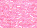 50 gram   LINED PALE PINK  Delica Seed Beads11/0