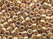 50 gram   GALVANIZED YEL.GOLD  Delica Seed Beads11/0