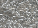 50 gram SILVER LINED Crystal  Delica Seed Beads8/0