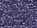 50 gram Sparkling Purple Lined Crystal  Delica Seed Beads8/0