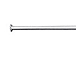 1.5 Inch 24 Gauge SILVER FILLED Headpin