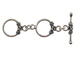 13mm Round 2-Ring Sterling Silver Toggle Clasp