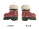 Santa' s Boot and Stocking - Teeny Tiny Peruvian Ceramic Bead