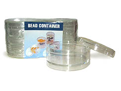 Large Bead Containers (Set of 4)