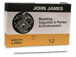 #12 John James English Beading Needles Pack of 25