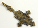 Ethiopian Brass Cross Pendant