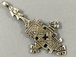 Ethiopian Silver Tone Cross Pendant