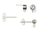 Post Earring Components