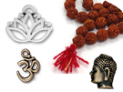 Buddha, Om Jewelry Supplies
